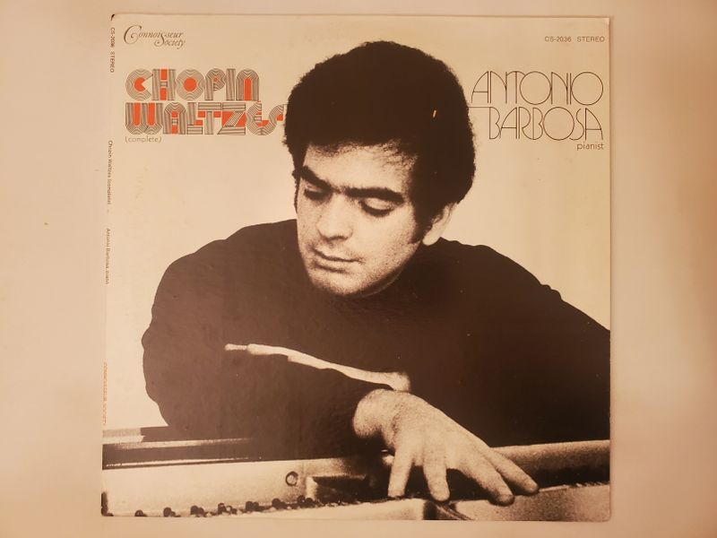 Antonio Barbosa Chopin Waltzes (complete) vinyl record